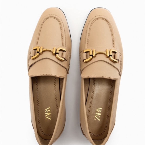 Zara Shoes - Zara leather loafers